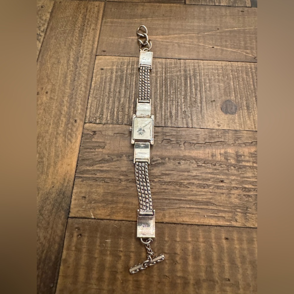 Brighton Monroe 1990s Watch: Two-Tone Celtic Heart Toggle Bracelet Watch - Picture 12 of 14